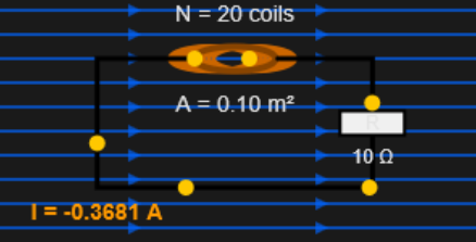 Faraday's Law Simulation
