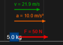 Newtons's Second Law Simulation